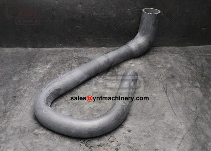 Excavator radiator bottom hose spare part for CAT303.5E