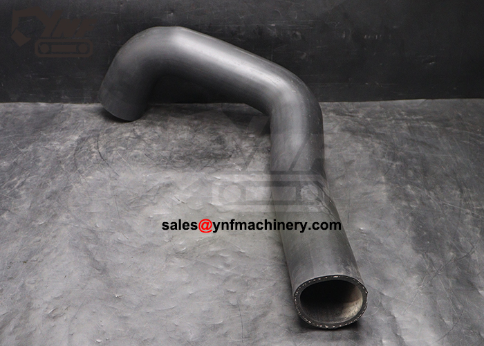 Excavator radiator middle water hose cooling system part