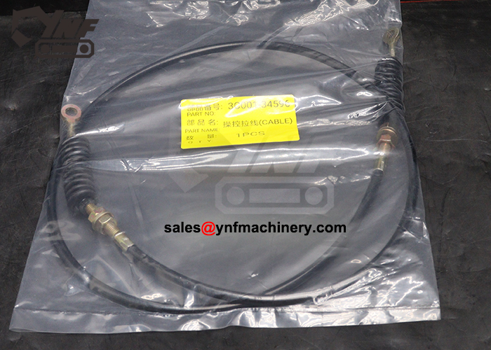 Agricultural machinery forward reverse control cable