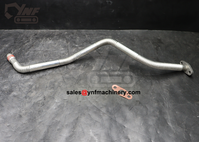 3975077 metal turbocharger return pipe