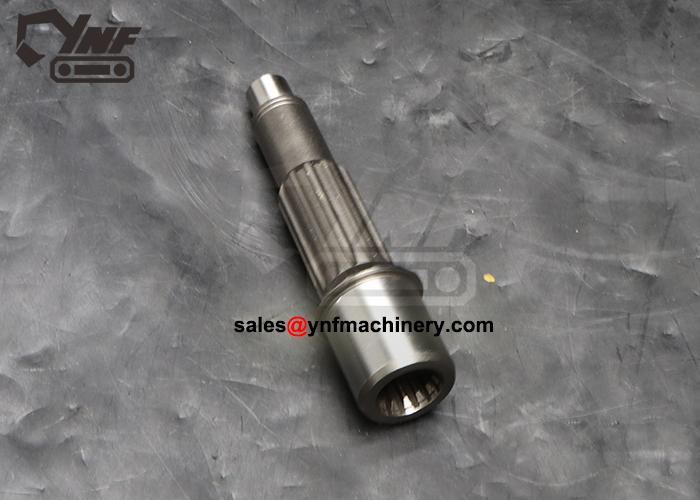Excavator final drive gear shaft component