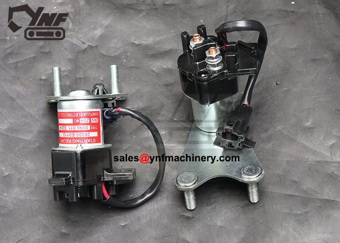 28300-E0110 starter relay for excavator electrical system
