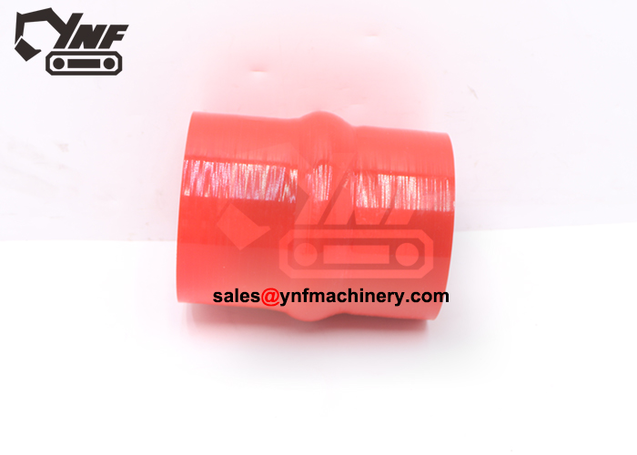 Red silicone turbo air hose pipe