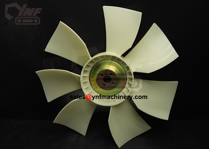 YNF engine fan blade for excavator cooling system