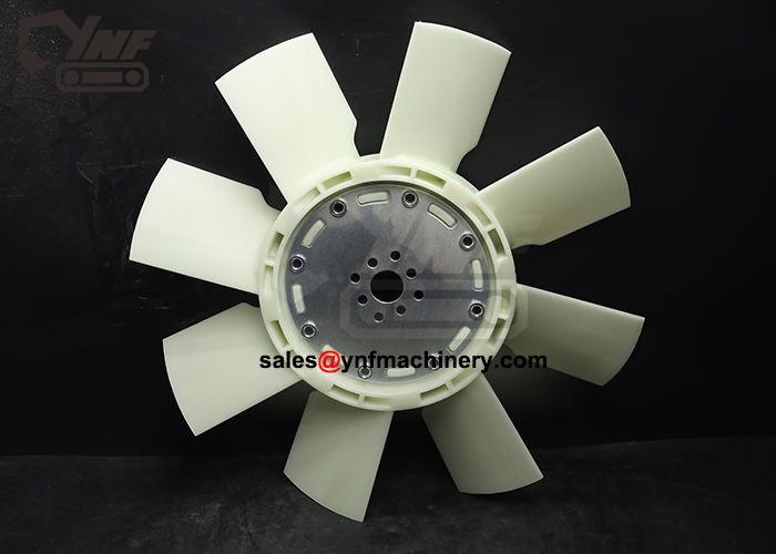 Excavator radiator fan blade for MG330 engine cooling system