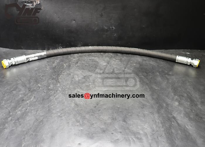 Heavy equipment hydraulic hose assembly component