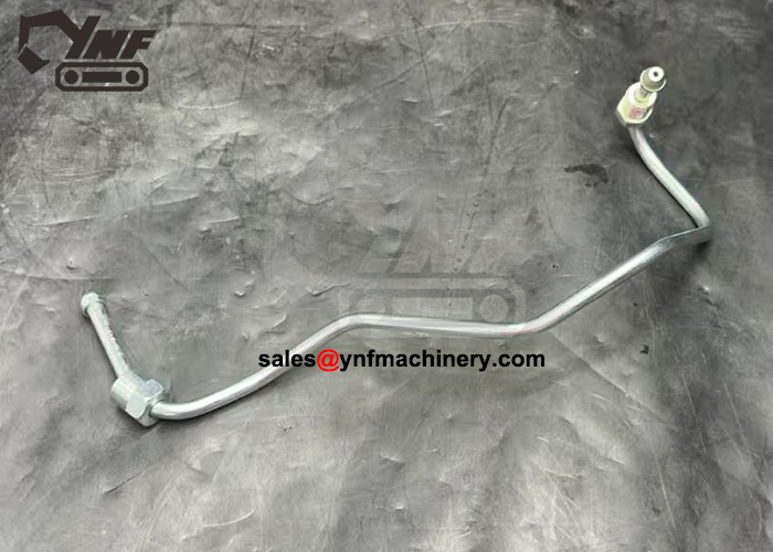 Heavy equipment hydraulic hard pipe spare part