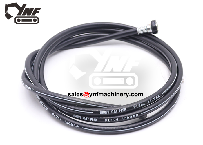 Komatsu excavator hydraulic hose with fittings