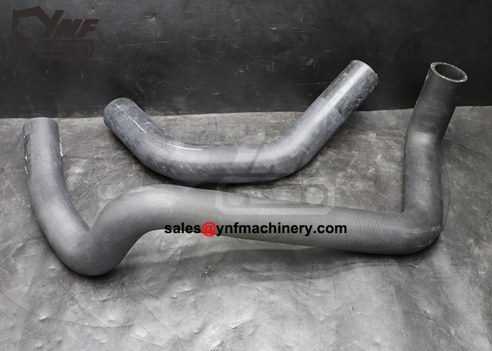Upper and lower radiator hose set for Doosan mini excavator cooling system