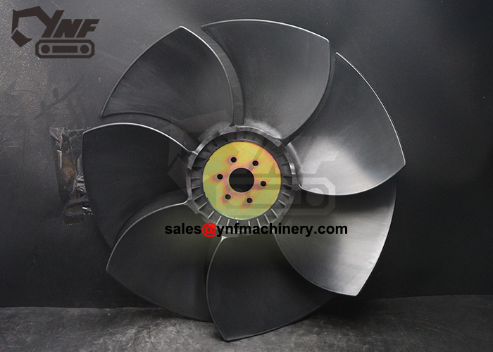 Excavator radiator fan blade for SY215 cooling system