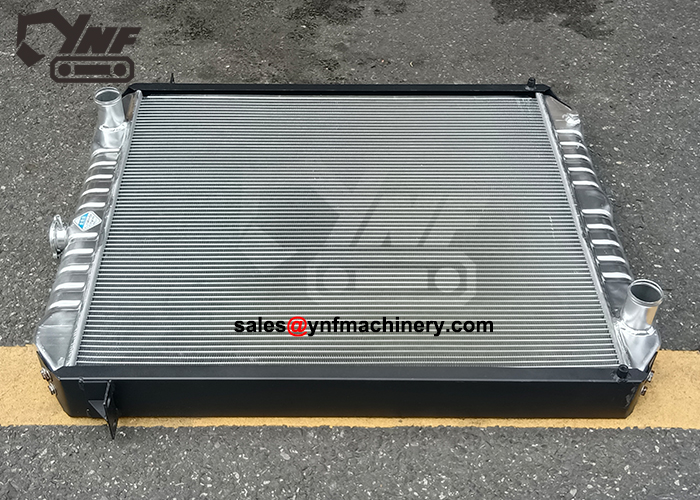 Kobelco excavator radiator for engine cooling system