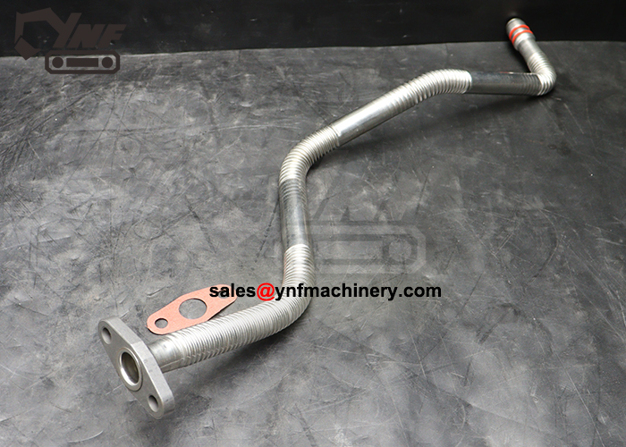 YNF17629 engine turbo oil return tube assembly