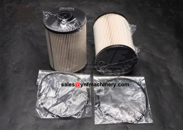Genuine filter element for Isuzu 4HK1 diesel engine
