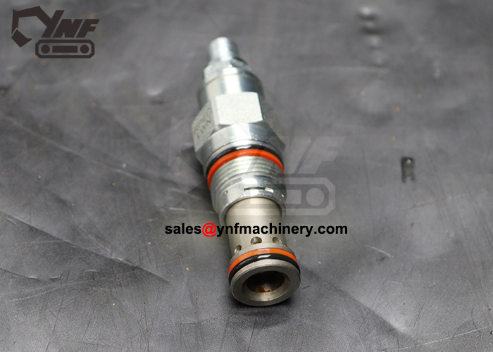 Pilot operated hydraulic pressure relief valve