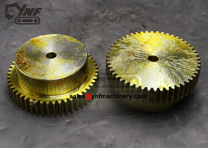 Anti-rust treated steel gear
