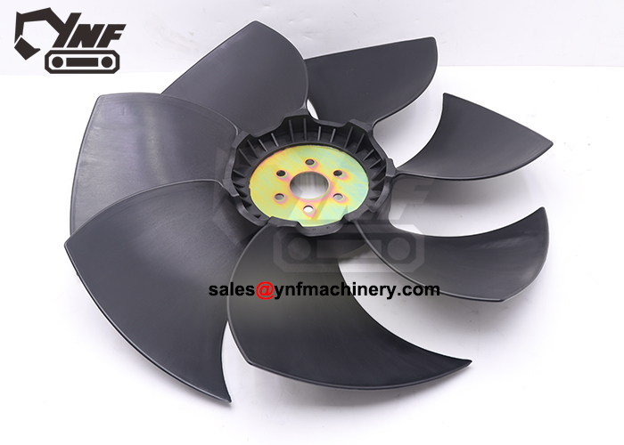Heavy-duty 4M50 engine cooling fan for construction machinery