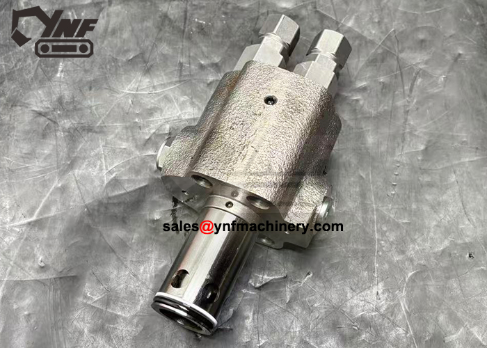 Excavator hydraulic relief valve assembly