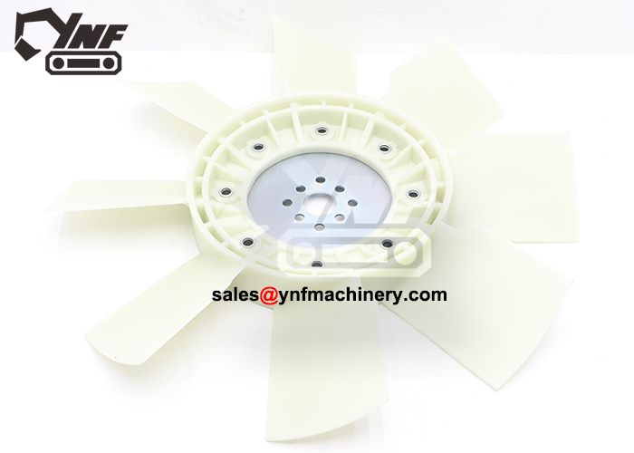 6D16 diesel engine radiator cooling fan blade