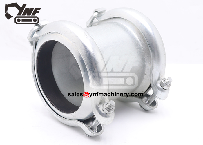 Excavator air pipe coupling component