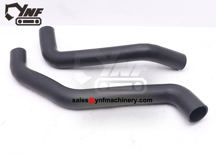 Excavator coolant circulation hose assembly replacement component
