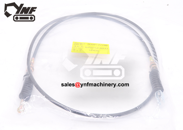 YNF18844 PTO clutch control cable for agricultural machinery