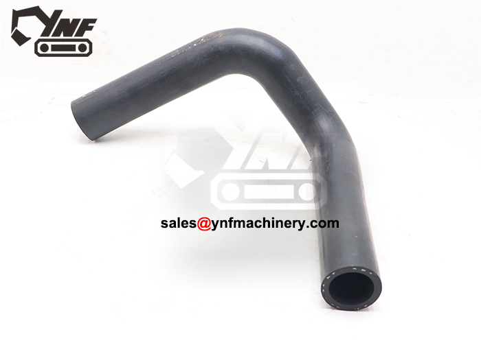 Excavator coolant circulation hose for engine temperature control