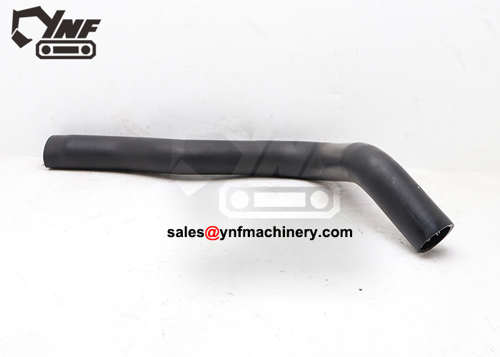 Heavy equipment lower radiator pipe assembly