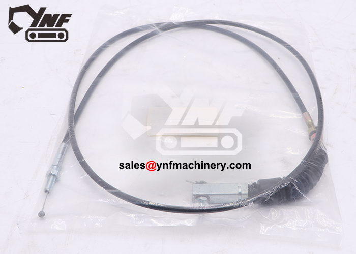 Hitachi mini excavator accelerator cable replacement