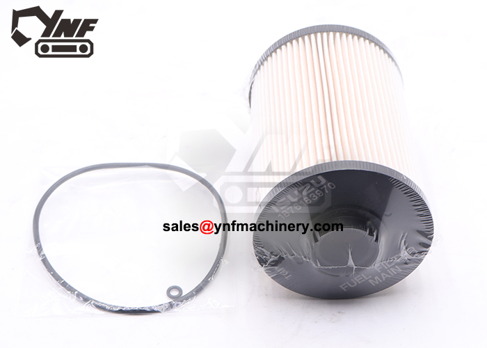 Isuzu original filter for Hitachi excavator maintenance