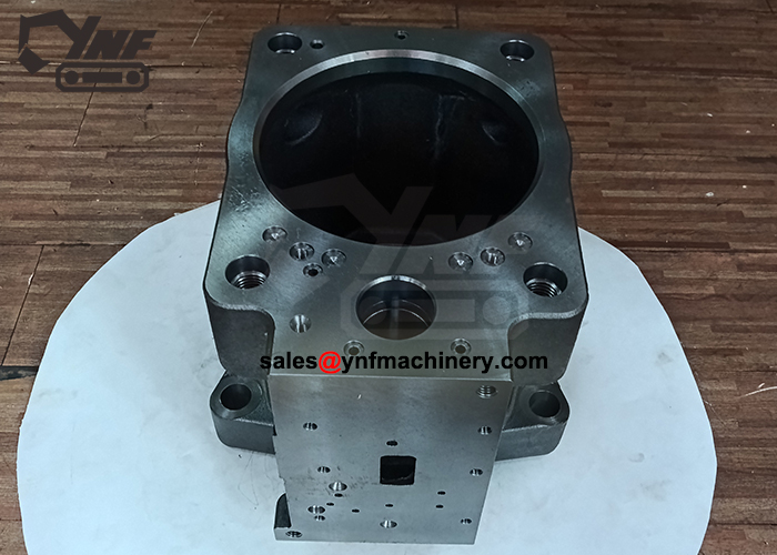 Hydraulic pump front casing for construction machinery