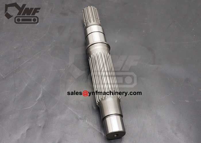 Heavy duty hydraulic motor shaft
