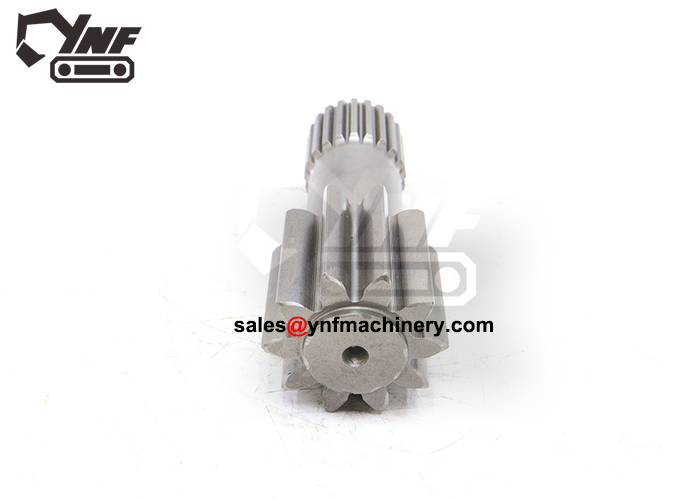 Excavator swing gearbox planetary sun gear