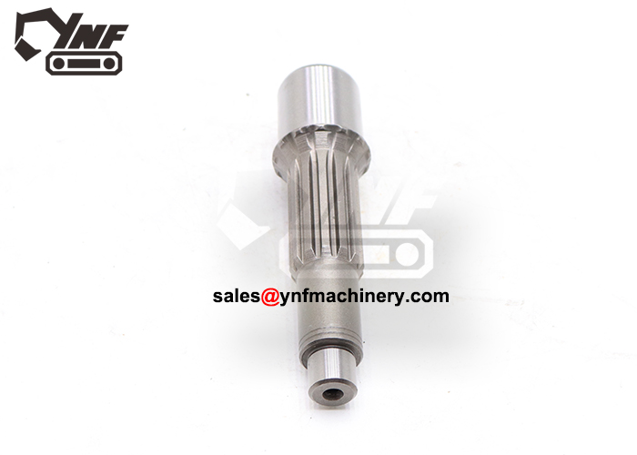 Excavator walking motor transmission shaft