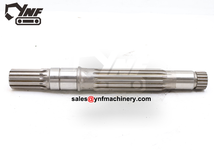 Excavator hydraulic main pump drive shaft