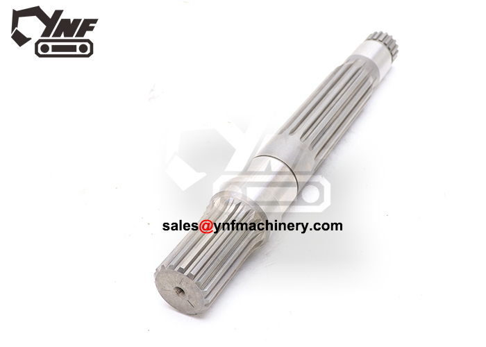 Excavator hydraulic main pump drive shaft