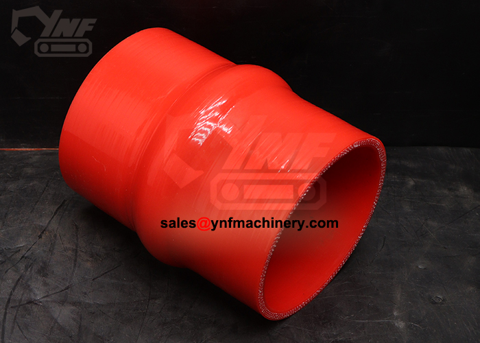 Heavy equipment engine air hose