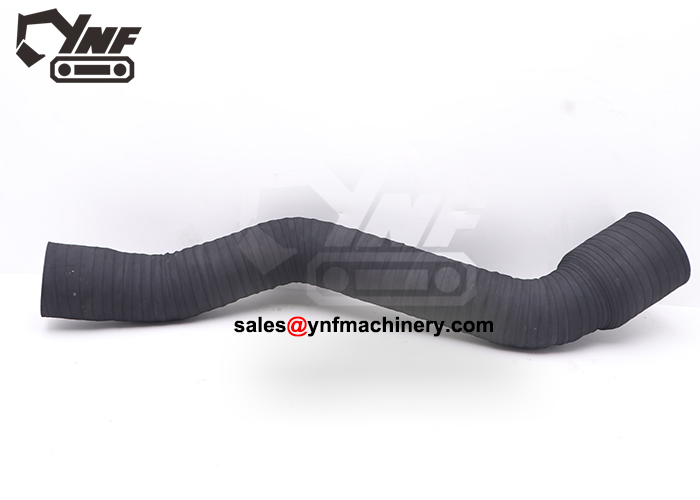 Excavator turbo intake hose component
