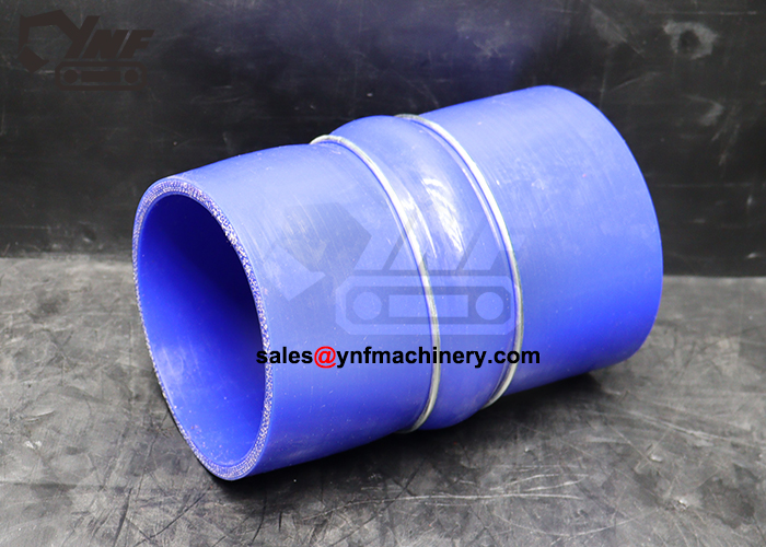 Heavy equipment rubber air hose replacement part