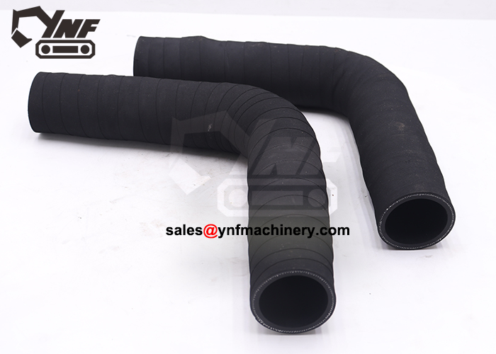 Construction equipment oil hose replacement component