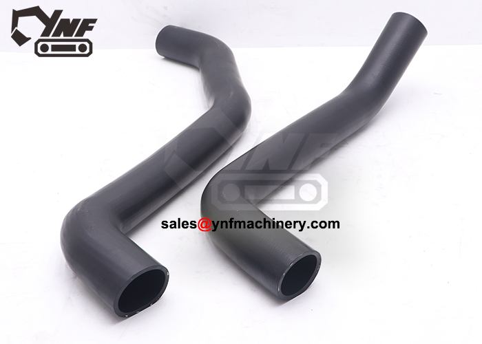 Rubber radiator hose for construction machinery cooling system