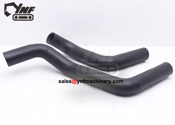 Rubber coolant hose replacement parts for construction equipment