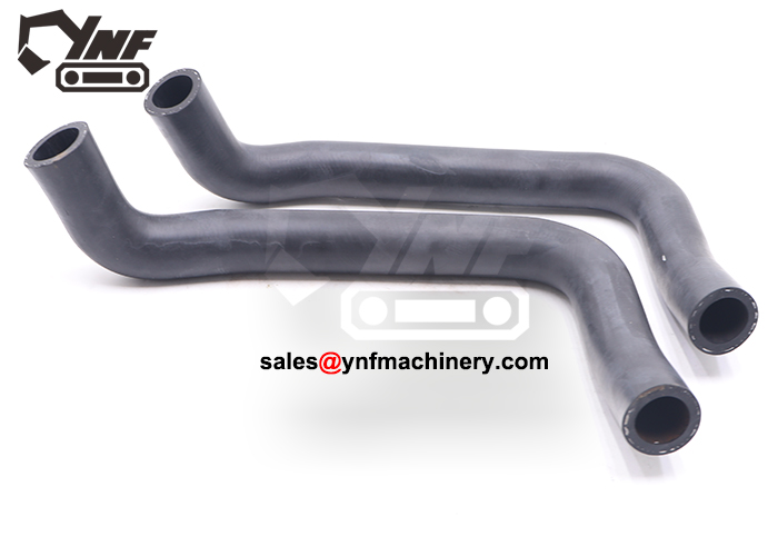 Compact excavator radiator hose aftermarket spare component