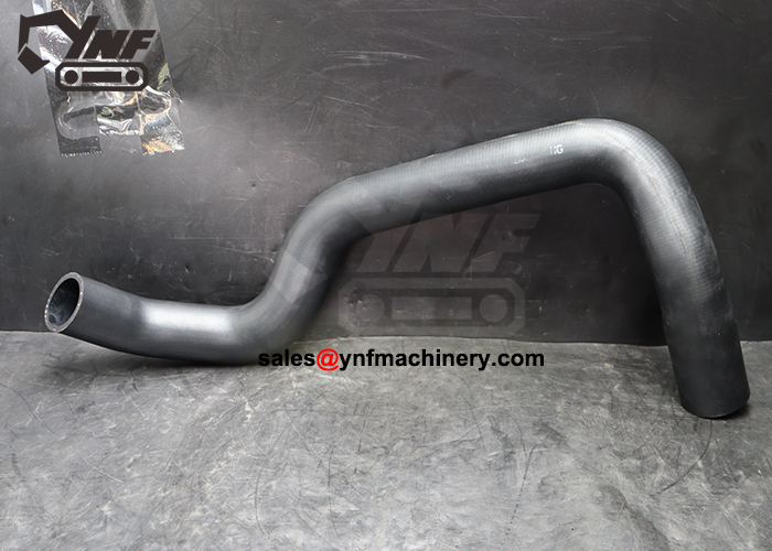 Excavator engine coolant transfer hose spare component