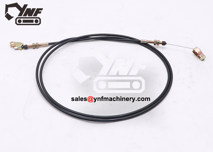 Heavy-duty throttle cable for Komatsu mini excavator