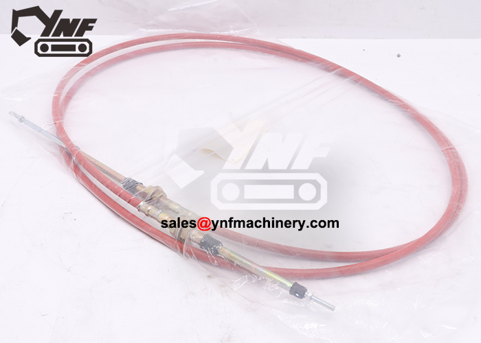 Aftermarket accelerator control cable for equipment maintenance