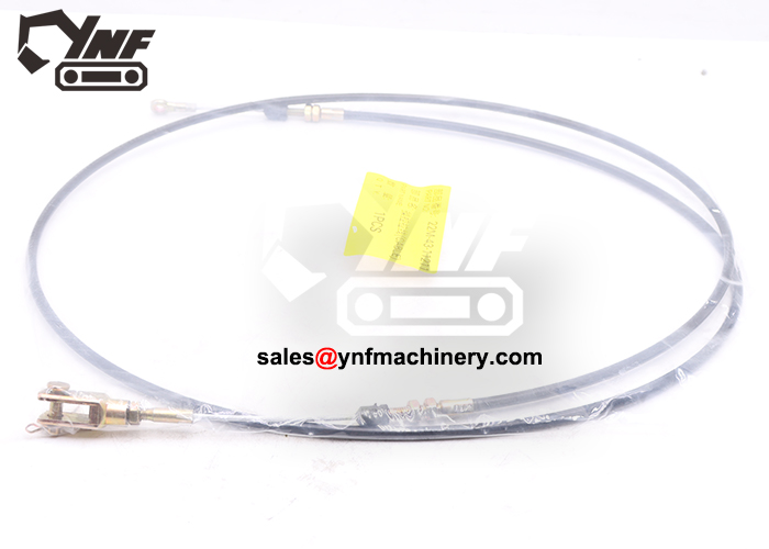 Heavy-duty throttle cable for Komatsu mini excavator