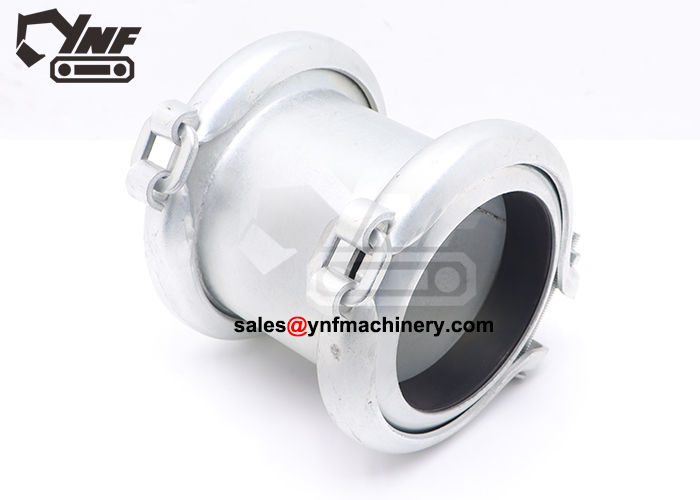 Construction machinery rubber hose joint assembly