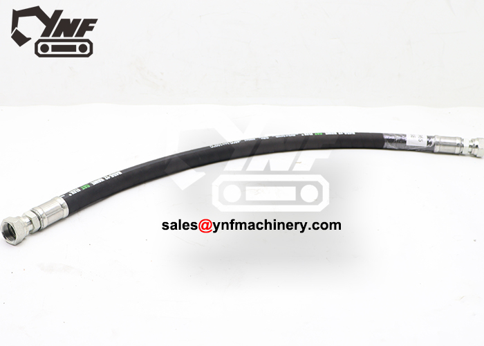 Excavator hydraulic system hose assembly
