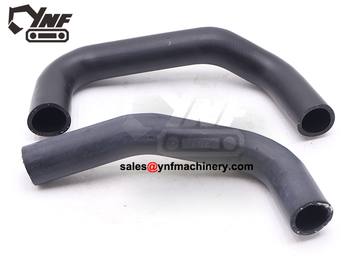 Heavy equipment radiator water hose replacement parts