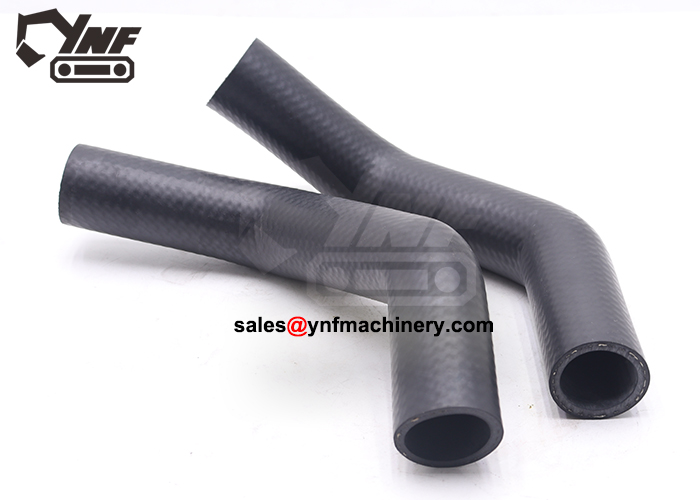 Heavy equipment cooling system hose